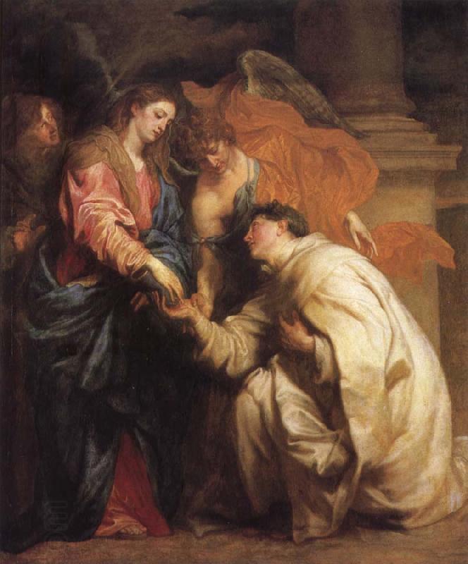 Anthony Van Dyck The mystic marriage of the Blessed Hermann Foseph with Mary China oil painting art